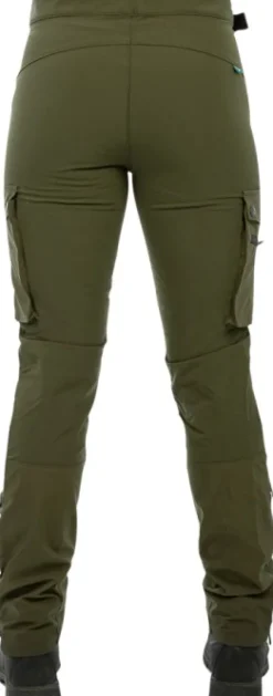 Arrak Motion Flex Pant naisten ulkoiluhousut, oliivinvihreä