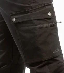 Arrak Motion Flex Pant ulkoiluhousut, musta