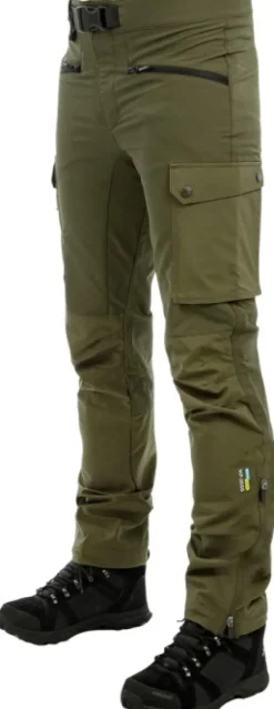 Arrak Motion Flex Pant ulkoiluhousut, oliivinvihreä