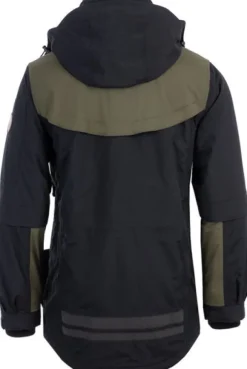 Arrak Original Jacket naisten takki, musta/oliivinvihreä