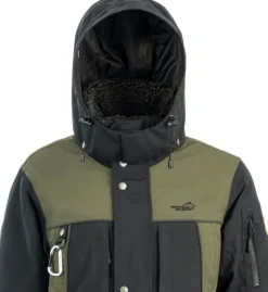 Arrak Original Jacket naisten takki, musta/oliivinvihreä