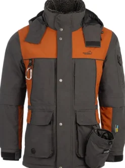 Arrak Original Jacket takki, Anthracite/Orange