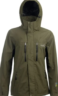 Arrak Rain Jacket naisten sade- ja kuoritakki, oliivi