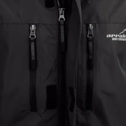 Arrak Rain Jacket naisten sade- ja kuoritakki, musta