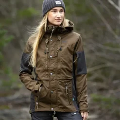 Arrak Trek Jacket naisten kuoritakki, ruskea