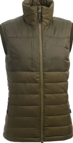 Arrak Warmy Vest naisten liivi, oliivi