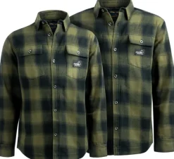Arrak W's Flannel Shirt Insulated Olive/Black