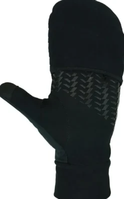 Avignon Heat Flexduo | Tunn Värmehandske Utfällbar Luva Basic lämpöhanskat, Black