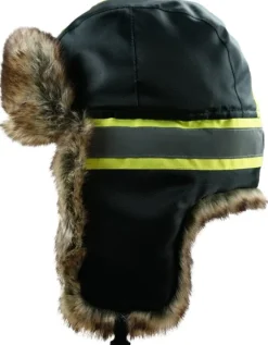 Avignon Kids Flaps Reflex Vintermössa Svart