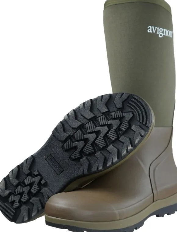 Avignon Mora High -15°C saappaat, unisex, vihreä