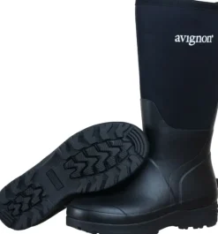 Avignon Mora High Neoprene saappaat, unisex, musta