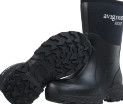 Avignon Ridge Mid -60°C -lämpösaappaat, unisex, musta