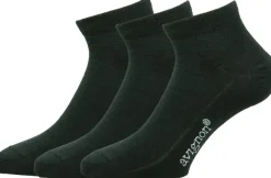 Avignon Sukat Sneaker Low Musta 3-Pack