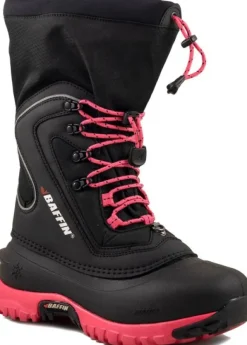 Baffin Flare naisten talvikengät, musta/pinkki