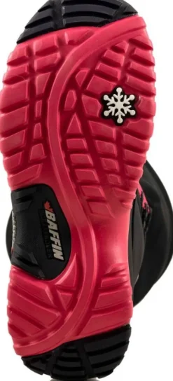 Baffin Flare naisten talvikengät, musta/pinkki