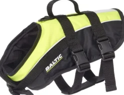 Baltic Mascot koiran pelastusliivit, XS–S, musta/UV-keltainen