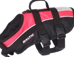 Baltic Mascot koiran pelastusliivit, M–XXL, musta/roosa