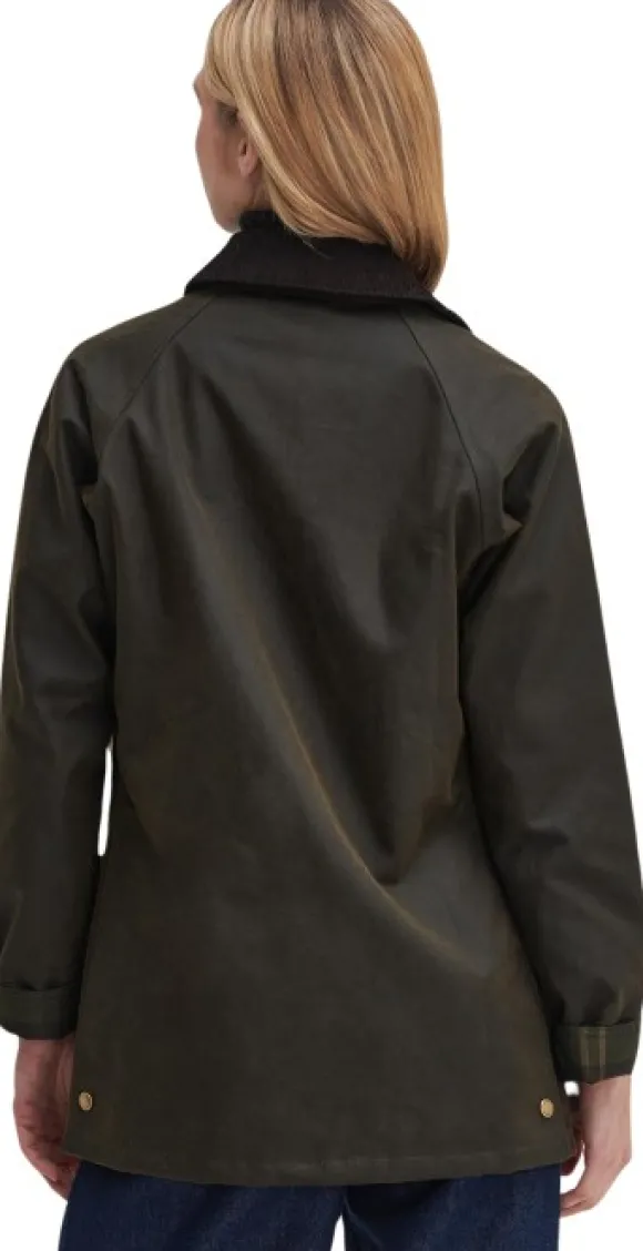 Barbour Acorn Wax Jacket naisten takki, Olive