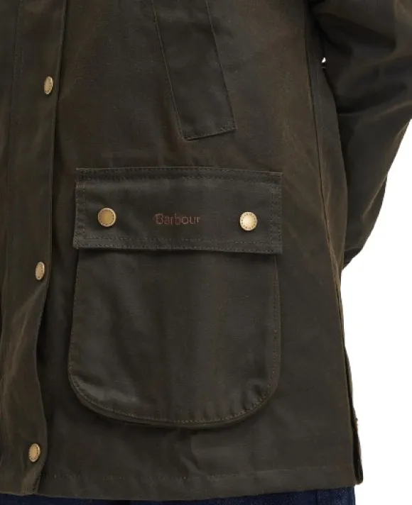 Barbour Acorn Wax Jacket naisten takki, Olive