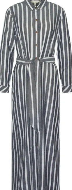 Barbour Annalise Striped Shirt Dress paitamekko, Navy Stripe