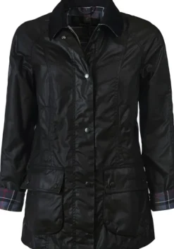 Barbour Beadnell naisten öljykangastakki, musta