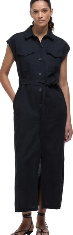 Barbour Birdie Maxi Dress mekko, Black