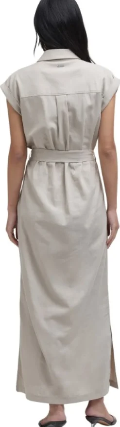 Barbour Birdie Maxi Dress mekko, Light Sand