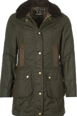 Barbour Bower Wax Jacket naisten vahatakki, oliivi