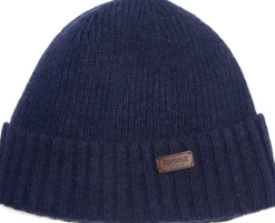 Barbour Carlton Beanie pipo, tummansininen