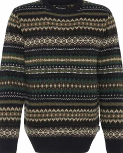 Barbour Case Fair Crew villapaita, Black