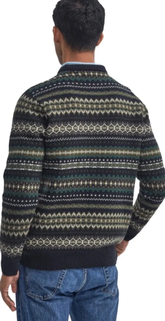 Barbour Case Fair Crew villapaita, Black