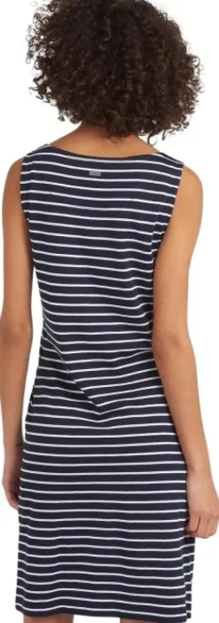 Barbour Dalmore Stripe Dress mekko, tummansininen/valkoinen