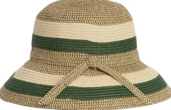 Barbour Daphne Braid Summer Hat naisten kesähattu, Olive/Sand