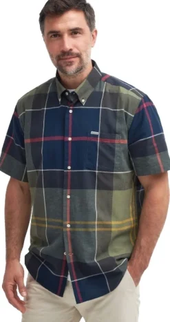 Barbour Douglas Relaxed Fit S/S Shirt lyhythihainen paita, Classic Tartan