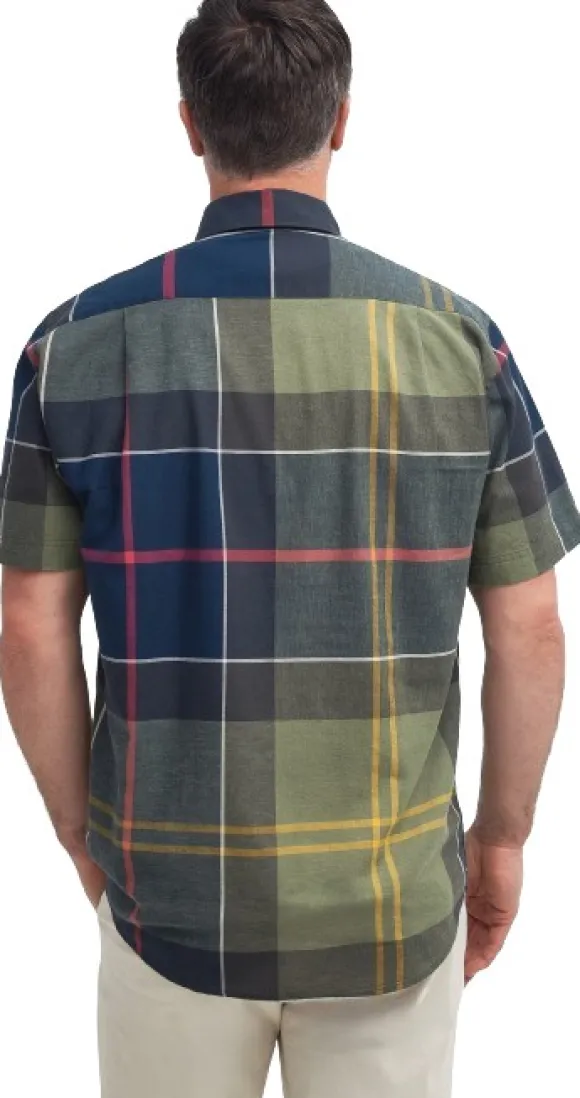 Barbour Douglas Relaxed Fit S/S Shirt lyhythihainen paita, Classic Tartan