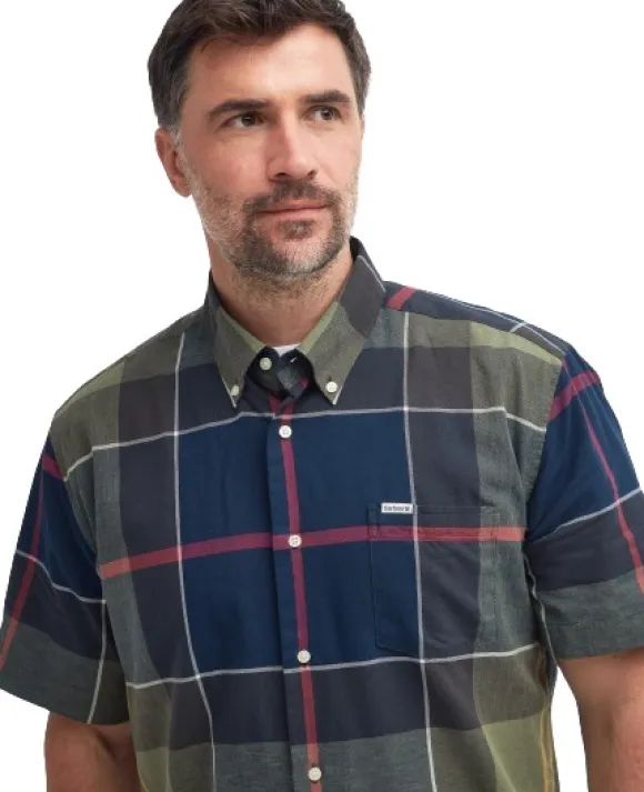 Barbour Douglas Relaxed Fit S/S Shirt lyhythihainen paita, Classic Tartan