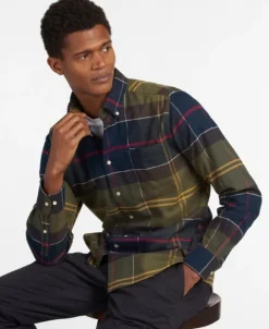 Barbour Edderton Tailored Shirt puuvillapaita, Classic Tartan