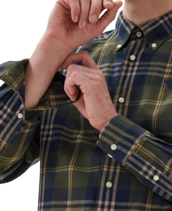 Barbour Edgar Tailored Shirt kauluspaita, Olive