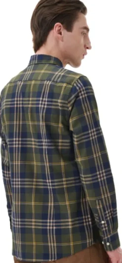 Barbour Edgar Tailored Shirt kauluspaita, Olive
