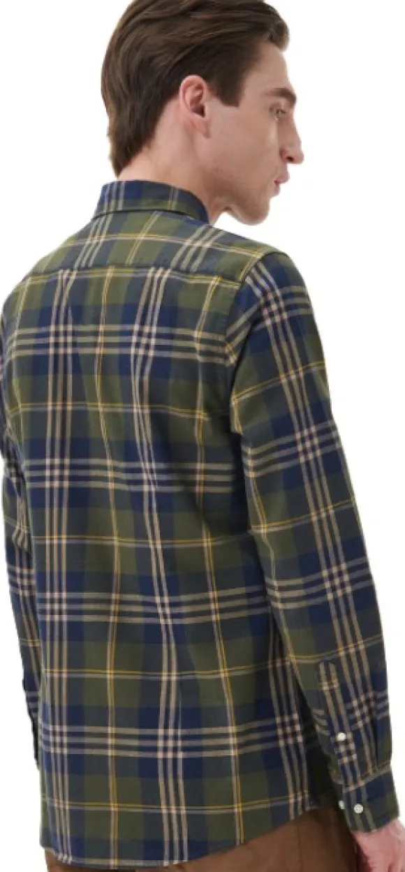Barbour Edgar Tailored Shirt kauluspaita, Olive