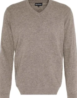 Barbour Essential Lambswool villapaita, Dark Stone