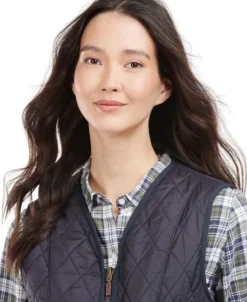 Barbour Fleece Betty -naisten liivi, Navy