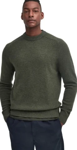 Barbour Grangetown Crew villapaita, Mid Olive