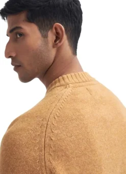 Barbour Grangetown Crew villapaita, Harvest Gold