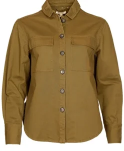 Barbour Hartley Overshirt -naisten päällyskauluspaita, Nori Green