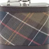 Barbour Hip Flask Classic taskumatti, Tartan/Dark Brown