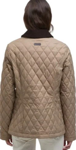 Barbour Keeper Wear Quilt naisten takki, Military Brown