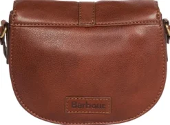 Barbour Laire Leather Saddle Bag naisten laukku, Brown