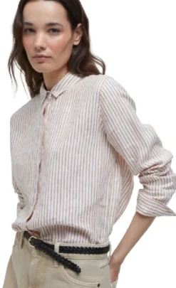 Barbour Marine Shirt naisten paita, Bran Stripe