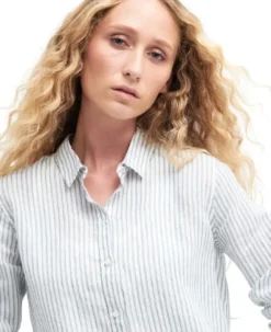 Barbour Marine Shirt naisten paita, Chambray Stripe